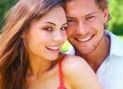 Couple with White Teeth